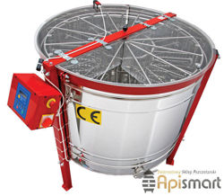 Cassette honey extractor, Ø1200mm, 16 Dadant, with full automatic steering and partitions